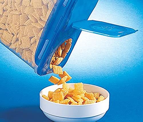 LOCK & LOCK Easy Essentials Food lids (flip-top) / Pantry Storage/Airtight containers, BPA Free, top-16.5 Cup-for Cereal, Clear (Pack of 2) - size: 16.5 Cup (Pack of 2)