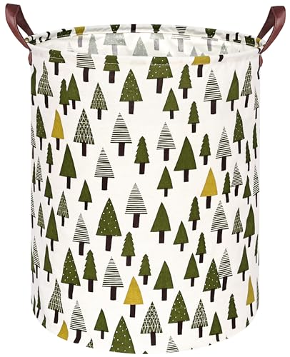 MAIZMZ Girls Storage Basket Laundry Hamper Gifts Organizer Bins Toy Box Laundry Basket Large Canvas Collapsible Chest for Home/Dorm/Kitchen/Pet/Office/Closet/Shelf/ - color: UP011