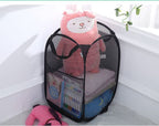 2 Laundry Baskets, pop-up Laundry Baskets, Foldable mesh Laundry Baskets (Each with 2 Reinforced Handles, Blue - color: 2 blue