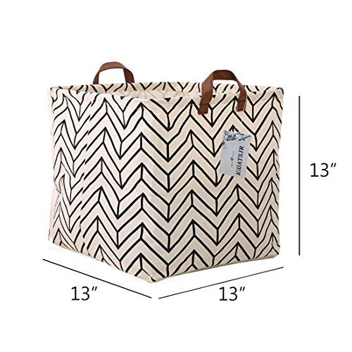 Square Storage Basket Fabric Organizer Bin for Toys,Books,Clothes,Gifts,Pets-Perfect for Home,Office,Nursery,Dorm,Shelf, Gift Baskets(Geometric) - color: Geometric