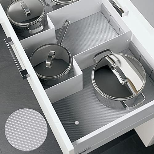Refrigerator Liners, Shelf Liners for Kitchen Cabinet, Washable Oil-Proof for Drawer, Cabinet, Shelves, Refrigerator, Storage, 12 Inches x 20 FT, Non-Slip Cabinet Liner (12 Inches x 20 FT x 2 Rolls)… - size: 12 Inches x 20 FT x 2 Rolls