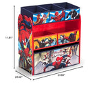 Delta Children Multi-Bin Toy Organizer, Marvel Spider Man - color: Spider-man