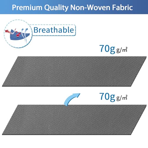 Fixwal 4pcs Large Blanket Bags 120L King Foldable Comforters Storage Bags, Extra Large Organizers for Blankets, Clothes, Pillows, Quilts, Bedding with Thick Fabric Reinforced Handles, Grey - color: Grey, style: 4pcs
