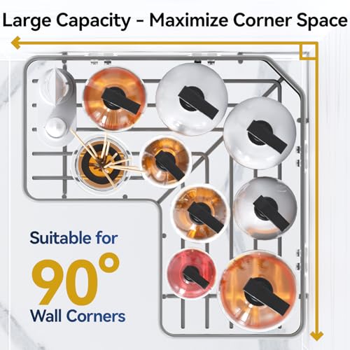 YASONIC Shower Caddy Corner, 3-Pack Adhesive Rustproof Stainless Steel Shower Shelves with Soap Holder, No Drilling Shower Organizer Corner for Dorm, Renters Bathroom, Grey - color: Grey, size: 3Pack