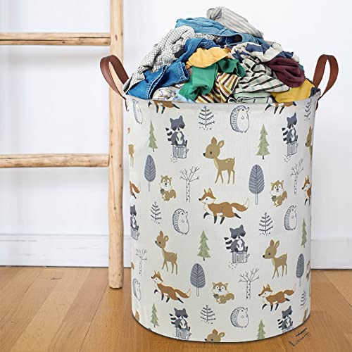 NTAOHAMPER Laundry Hamper, Laundry Basket, Waterproof Storage Bin for Bedroom, Clothes Organizer Basket, Books Box, Room Decor(Animal) - color: Animal
