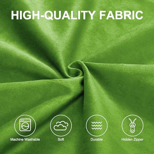 Hobestluk 3FT Bean Bag Chair Giant Bean Bag Chairs for Adults Large Bean Chairs with Removable Cover, Beanbag Chair with Filler, Adult Bean Bag Chairs for Living Room, Bedroom - color: Lime, size: 3FT - 36" x 36" x 22"