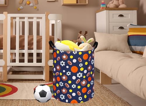 MAIZMZ Kids Hamper Storage Bins Organizer Toy Box Laundry Basket Large Canvas Collapsible Chest for Home/Dorm/Kitchen/Pet/Office/Closet/Shelf/Gift Baskets - color: MR2025917008