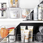 BINO | Stackable Storage Bins, Medium - 4 Pack | The Stacker Collection | Clear Plastic Storage Bins | Organization and Storage Containers for Pantry & Fridge | Multi-Use Organizer Bins | BPA-Free - size: 4PK - Medium