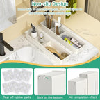 Desk Drawer Organizer Tray, 4 Pack Expandable Drawer Organizer with Dividers Adjustable, Bathroom Organizer Bins for Junk, Office, Makeup, Kitchen Utensil - style: Expandable