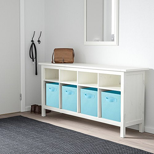 PowerKing Collapsible Storage Cubes with Handles, Fabric Foldable Bins for Closet Shelves, Durable Organization Storage Bins, 10.5'' x 11'' x 10.5'' (Blue, 2Pack) - color: Blue, size: 2Pack