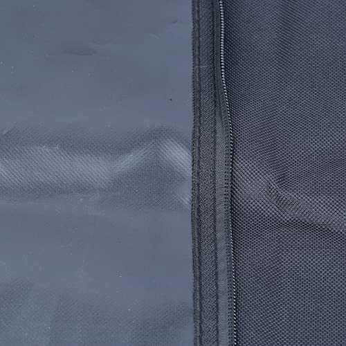 Large Storage Carrying Bags for Air Mattress Comforter Out Door Pillow Holiday Decorations, Water-Resistant & Dustproof Canvas Camping Moving Bag, Organizer for Closet Under-Bed Dorm Garage, 2 Pack - color: Black, style: Canvas water-resistant bag