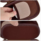Portable 2 in 1 Contact Lens Case and Glasses Case, Traveling Contact Cases Bag Box Holder with Soak Storage Kit Included Built-in Mirror, Tweezer, Contact Lens Solution Bottle and Hand Strap-Brown - color: Brown