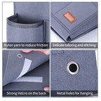 Felt Storage Bag Bed Table Tray for Laptop Couch Side Pocket Table Side Organizer Dorm Bed Felt Bed Storage Organizer Bedside Storage Bedside Sofa Felt Cloth Armrest