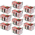BlissTotes Clear Moving Bags Heavy Duty, 93L Extra Large Storage Bags with Zipper & Reinforced Handles, Waterproof PP Moving Totes for Clothes, Bedding, Comforters, Space Saving Storage (8 Pack) - size: 93L