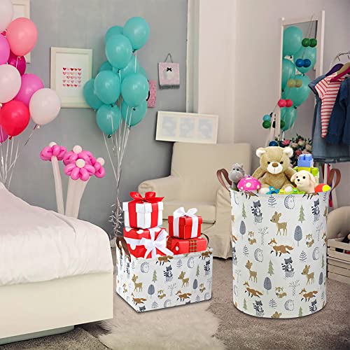 NTAOHAMPER Laundry Hamper, Laundry Basket, Waterproof Storage Bin for Bedroom, Clothes Organizer Basket, Books Box, Room Decor(Animal) - color: Animal