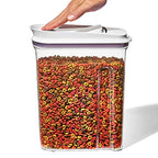 OXO Good Grips Pet Food Dispenser - 4.5 Qt/4.25 L |Ideal for up to 4lbs of Dog Food or 3.5lbs of Cat Food | Airtight Dog and Cat Food Storage Container | BPA Free - size: Pet POP 4.5 Qt