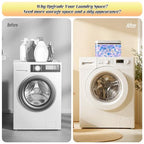 Laundry Pod Holder with Lid - Sealed Automatic Pop-Up Dispenser, 94oz/115 Pod Capacity, ABS/PP Durable Container for Laundry Room Organization, Multi-Purpose for Detergent Powder/Dryer Sheets - color: 2.8L