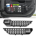 MAIKER Metal Front Door Storage Box, Door Side Insert Organizer Box Pockets for Replace Sagging Nets Compatible with 2018-2024 Jeep Wrangler JL JLU 4XE & 2020-2024 Gladiator JT(Black) - size: JL/JT Front