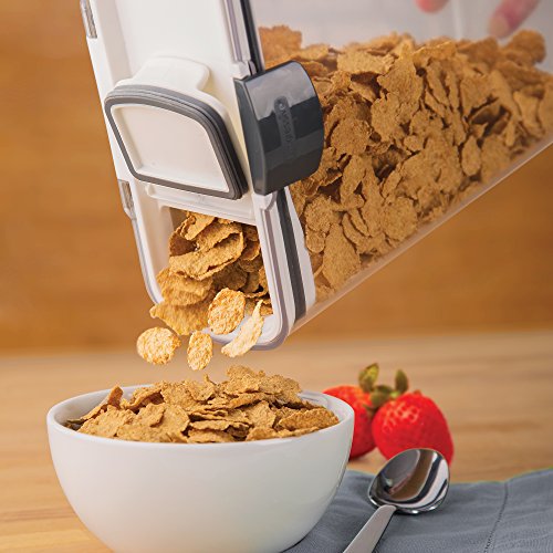 ProKeeper Cereal Keeper, 3-Quart, Airtight Seal, BPA-Free Plastic Storage Container (Pack of 2) - size: 1 Piece (Pack of 2)