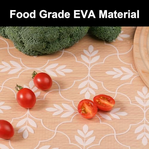 Cooyes Shelf Paper for Kitchen Cabinets Non Adhesive, Waterproof & Oil-Proof Kitchen Drawer Liner for Refrigerator Drawer Fridge Cupboard (23.6 Inch W x 354 Inch L) - color: Aclear, size: 23.6"W x 360"L