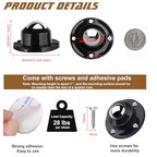PlusRoc 16 Pack 1 Inch Self Adhesive Caster Wheels for Furniture Mop Bucket, Load Capacity 28 LBS Per Wheel, Low Profile Swivel Wheels for Small Appliance Storage Bins - style: Steel Ball