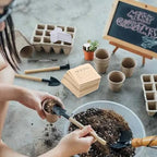 100 Pcs Seed Envelopes, 50 Pcs Plant Labels and 2 Marker Pens - color: Planting Accessories