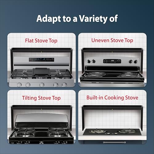 IIIOIIIA Bamboo Over the Stove Spice Shelf for Kitchen, 31.5" Spice Rack Organizer Shelf with 6 hooks, 11.4" Height Extra Storage Countertop, Easy to Assemble, Black - color: Bamboo Black
