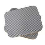 ClosetMaid Laundry Hamper Storage Baskets, Bamboo Frame, Portable, Collapsible Design, Freestanding, Stripe (2-Pack)