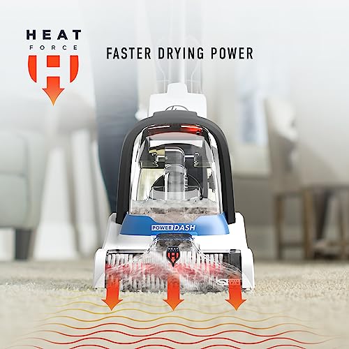 Hoover PowerDash Pet Compact Carpet Cleaner Machine, Lightweight Carpet Shampooer Machine, Pair with a Hoover Carpet Cleaner Solution for a Bright, Refreshed Home - style: PowerDash Pet