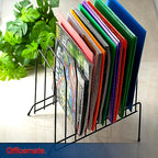 Officemate Large Incline 8 Compartment Wire Caddy, Black, 8.5 x 10.375 x 12.625 Inches - size: Pack of 1, style: Pack of 1