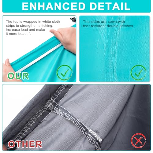 2 Pack XL Travel Laundry Bag, Machine Washable Dirty Clothes Organizer with Drawstring,Large Enough to Hold 4 Loads of Laundry, Easy Fit a Laundry Hamper or Basket Travel Essentials 24" x 36" - color: Light purple+Deep Blue, size: 24"x36" |2 Pack