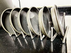 Pot Lid Organizer Pot Lid Holder Adjustable Pot Lid & Plate& Pans multipurpose Organizer Rack Holder Stainless Steel Dish Plate Drying Rack