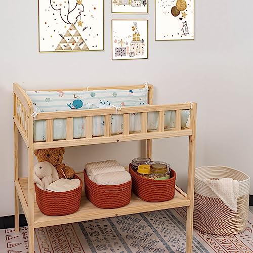 CubesLand Toys Closet Storage Organizer Baskets Bins for Cube Ogranizer/Shelving,Woven Basket for Organizing,Decor Basket for Living Room,Bedroom,Perfect for Pet Toy&Food Storage,2pack Brick Red - color: Brick Red, size: 2pcs-Small Basket
