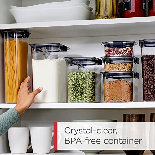 Rubbermaid Brilliance BPA-Free Airtight Food Storage Containers with Lids Set of 20 with Scoops Perfect for Kitchen and Pantry Organization - size: Assorted Sizes (40-Piece)