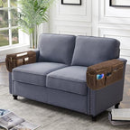 Remote Control Holder, Non Slip Bedside Armchair Caddy, Recliner Arm Caddy Armrest Organizer with 14 Pockets for Cell Phone TV Remote Control Magazines