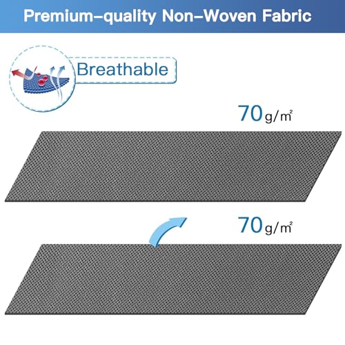 Fixwal Extra Large Blanket Storage Bags 120L 2 Pack Comforter Storage Bags with Reinforced Handles Breathable Clothes Storage Containers for King Comforter Bedding Pillow Sheet Grey - color: Grey, style: 2pcs