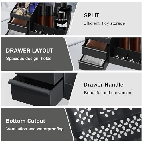 Mens Organizer,Cologne Organizer for Men,Cologne Stand,Perfume Organizer,Dresser Organizer,Organizador de Perfumes para Hombre,Bathroom Organizers,Mens Bedroom Essentials,Gifts for Men