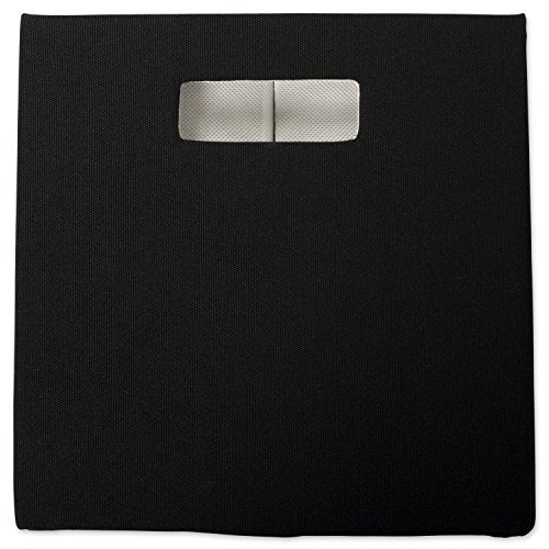 DII Collapsible Polyester Storage Cube, Solid, Lightweight and Durable, Small Square, 11x11x11", Black - color: Black, size: Small Square, 11x11x11"
