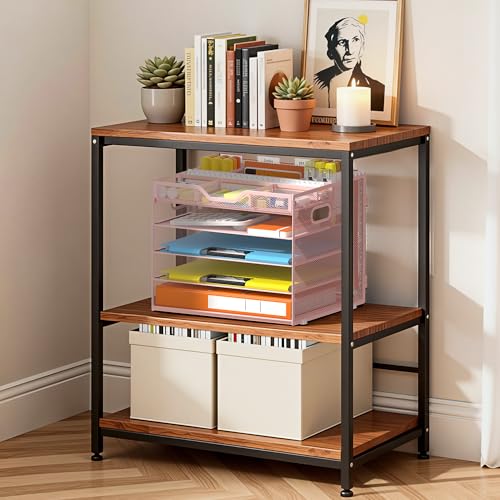Docnest 5 Tier Letter Tray with Hanging File Organizer-Mesh Desk Organizer-Desktop Storage Box Built in Pen Holder and Handles, File Folder Holder for Mail Documents Office Supplies-Pink - color: 5 Tier Hanging File Organizer-pink