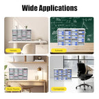 Literature Organizer 36 Compartment Office Mailbox Classroom Mailbox Organizer Wooden Mailbox Sorter Particle Board with Adjustable Shelves for Home Office and Classroom