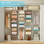3-Pack Hanging Laundry Room Organizaton：Foldable Laundry Basket Wire Basket with 360°Rotating Hooks Small Space Organization Over Washer and Dryer Shelves - Hanging Closet Organizer, Black Patent - size: 3-Pack 13.9*11*28.9inch