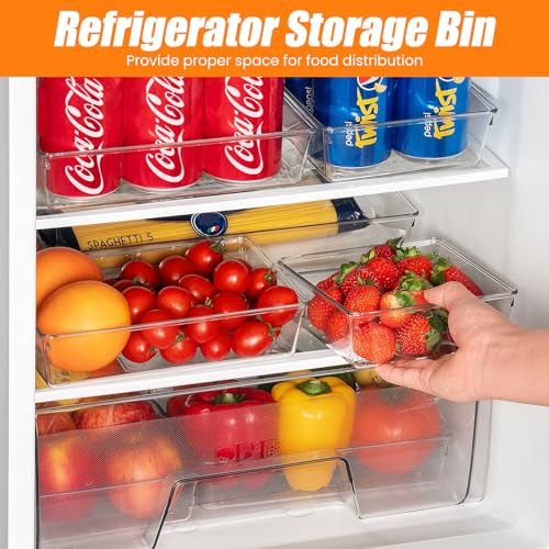 Criusia 22 Pcs Drawer Organizer Bins, Acrylic Non Slip Kitchen Drawer Organizers Storage Tray Divider, Multifunctional Storage for Cosmetics, Bathroom, Tools, Kitchen and Office - size: 22 Pack
