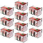 BlissTotes Clear Moving Bags Heavy Duty, 93L Extra Large Storage Bags with Zipper & Reinforced Handles, Waterproof PP Moving Totes for Clothes, Bedding, Comforters, Space Saving Storage (8 Pack) - size: 125L