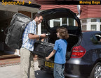 SpaceAid Heavy Duty Moving Bags, Extra Large Storage Totes W/Backpack Straps Strong Handles & Zippers, Alternative to Moving Boxes, Packing & Moving Supplies, Black (4 Pack) - color: Black, size: 4 Pack
