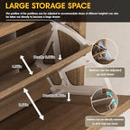 Maupvit Shoe Storage Cabinet with 2 Rattan Flip Drawers, Freestanding Organizer with Metal Legs for Entryway, Narrow Shoe Rack Cabinet, Hidden Golden Handles, Rustic Oak Rattan - color: Rustic Oak Rattan, style: 2-Drawers