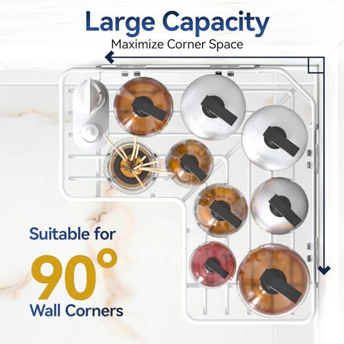YASONIC Shower Caddy Corner, 3-Pack Adhesive Rustproof Stainless Steel Shower Shelves with Soap Holder, No Drilling Shower Organizer Corner for Dorm, Renters Bathroom, White - color: White, size: 3Pack