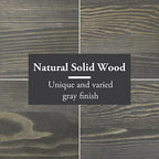 MyGift Barnwood Gray Wood Desktop Bookshelf Organizer, Expandable Adjustable Display Shelf Book Rack - color: Barnwood Gray