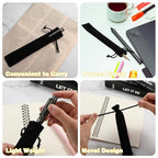 20 PCS Black Velvet Pen Pouch with Drawstring, Pencil Pouch forPencil Box Gift Box, Single Pen Case, Double-sided thickened fleece drawstring bag
