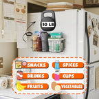 ULIBERMAGNET Magnetic Baskets, Large Capacity Metal Wire Mesh Basket Holder Organizer for Sundry Tool Storage, Magnetic Shelf for Garage, Laundry, Kitchen, Workshop, Cabinet(2 Pack) - style: Metal Magnetic Baskets
