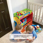 Sesame Street 6 Bin Design and Store Toy Organizer by Delta Children - color: Sesame Street